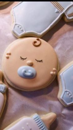 Whimsical Pastel Baby Cookies: Charming Treats for Showers and Celebrations