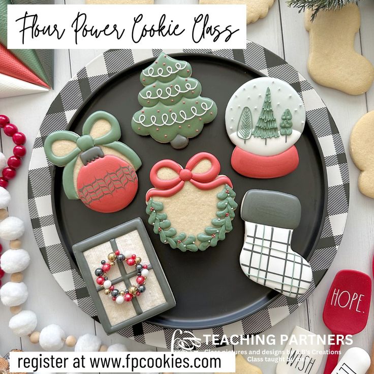 Cheerful Holiday-Themed Festive Cookie Designs