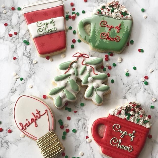 Seasonal Themed Festive Cookies: Joyful Designs for Holiday Celebrations.