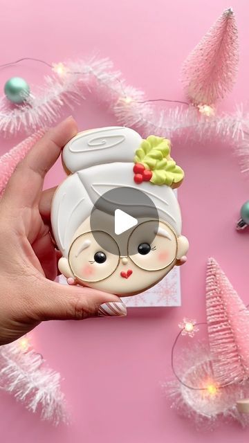 Festive Whimsical Cookie Design Inspired by Cheerful Character and Holiday Cheer