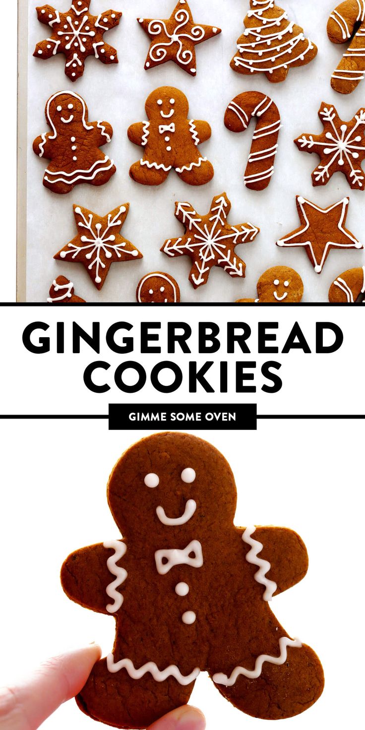 Intricately Designed Holiday Gingerbread Cookies with Charming Icing Details