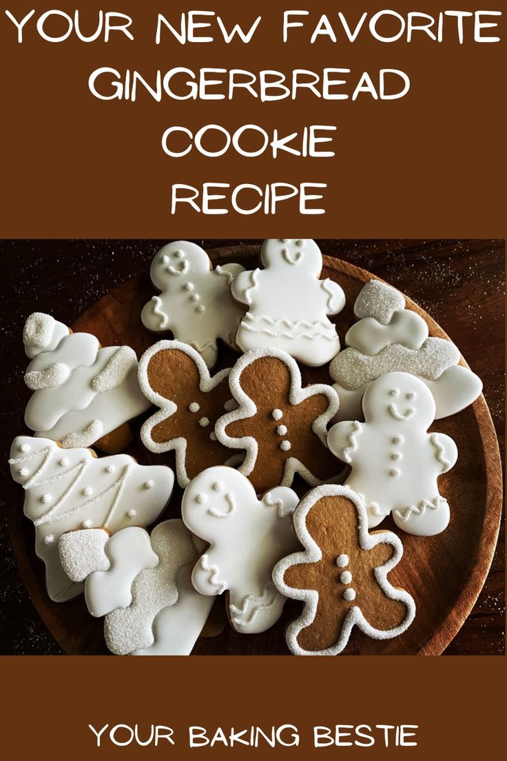 Whimsical Seasonal Delight: Festive Gingerbread Cookies Decorated with Icing