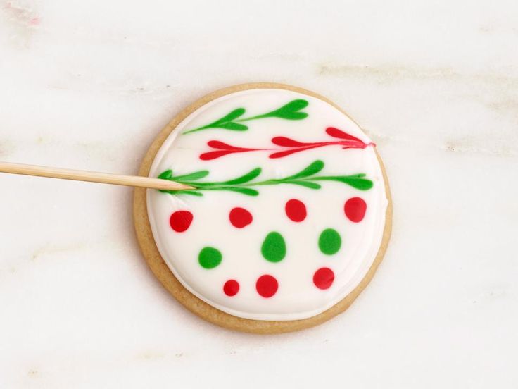 Whimsical Holiday Cookie Design Inspiring Vibrant Nail Art.