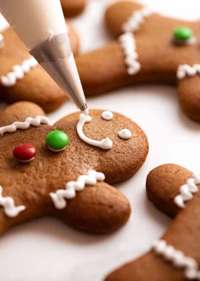 Vibrant Iced Gingerbread Cookies: Whimsical Treats for Festive Celebrations