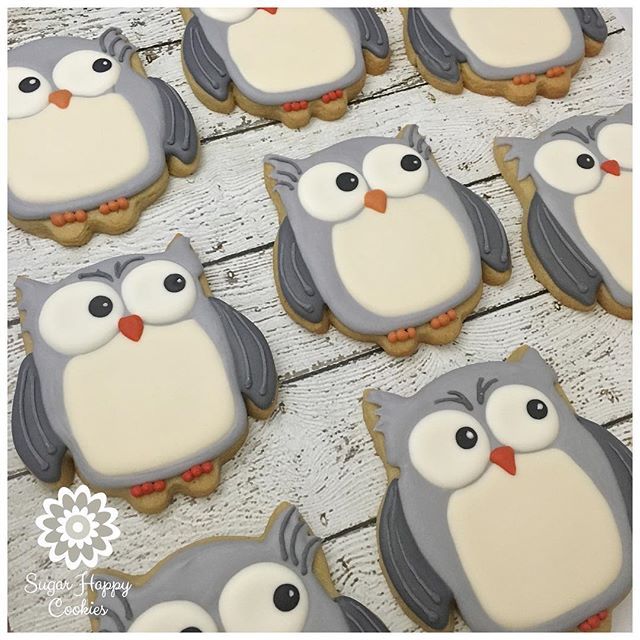 Whimsical Owl-Themed Cookies: Charming Designs for Festive Occasions.