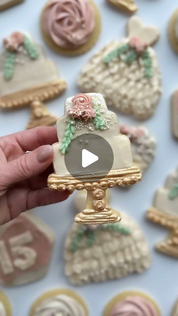 Charming Pastel Decorative Cookies: A Whimsical Centerpiece for Any Celebration