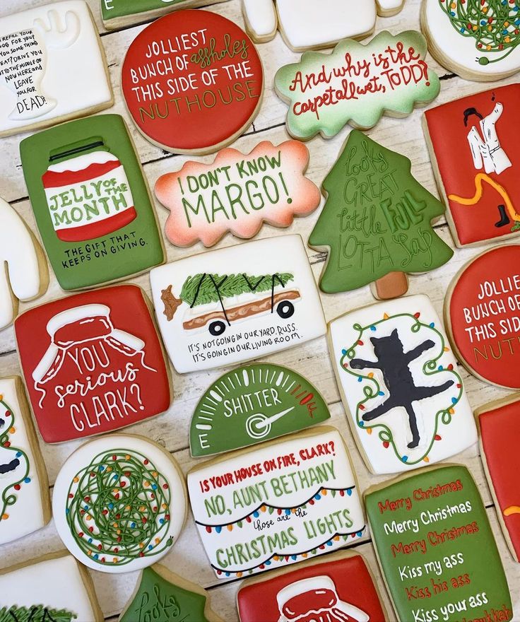 Whimsical Decoratively Iced Cookies: Festive Designs Merging Art and Flavor