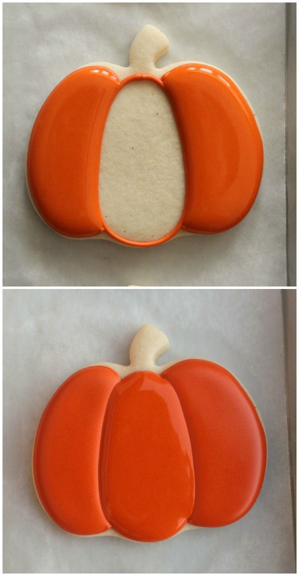 Vibrant Pumpkin-Shaped Cookie Design Perfect for Autumn Celebrations