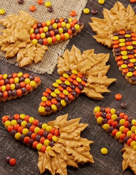 Festive Autumn Treats Inspired by Colorful Candy Corn Designs