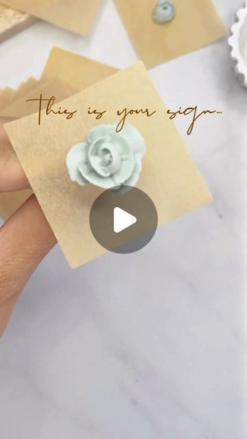 Elegant 3D Floral Nail Art Featuring a Soft Blue Rose.