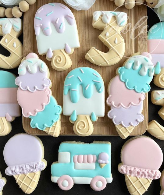 Whimsical Colorful Cookie Assortment for Cheerful Gatherings