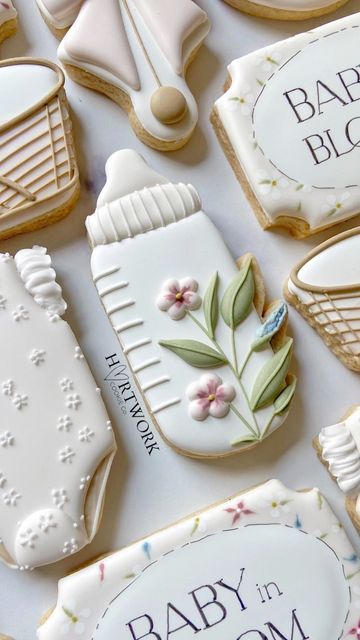 Charming Baby-Themed Cookie Designs for Nursery Celebrations