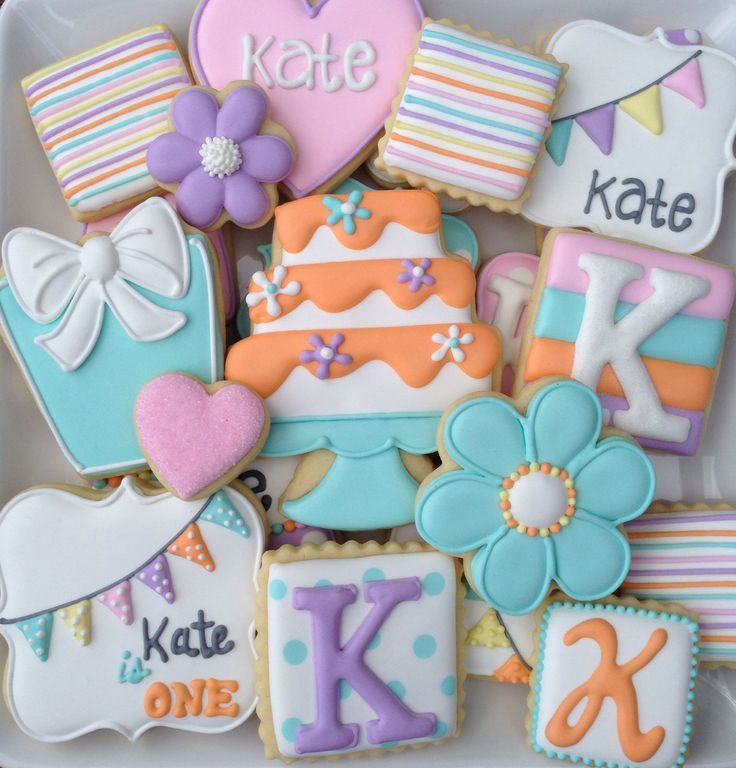 Vibrant Themed Decorated Cookies for Celebrations.