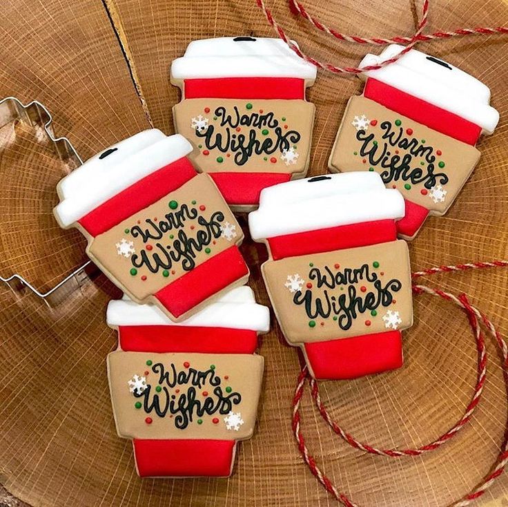 Cozy Festive Coffee Cup Cookies: A Vibrant Holiday Delight