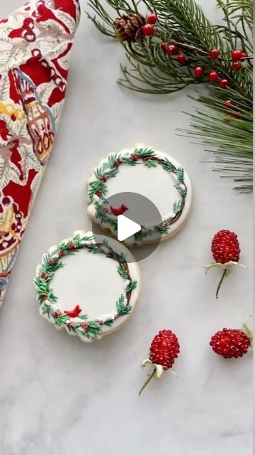 Charming Festive Cookie Designs with Intricate Icing and Seasonal Decor