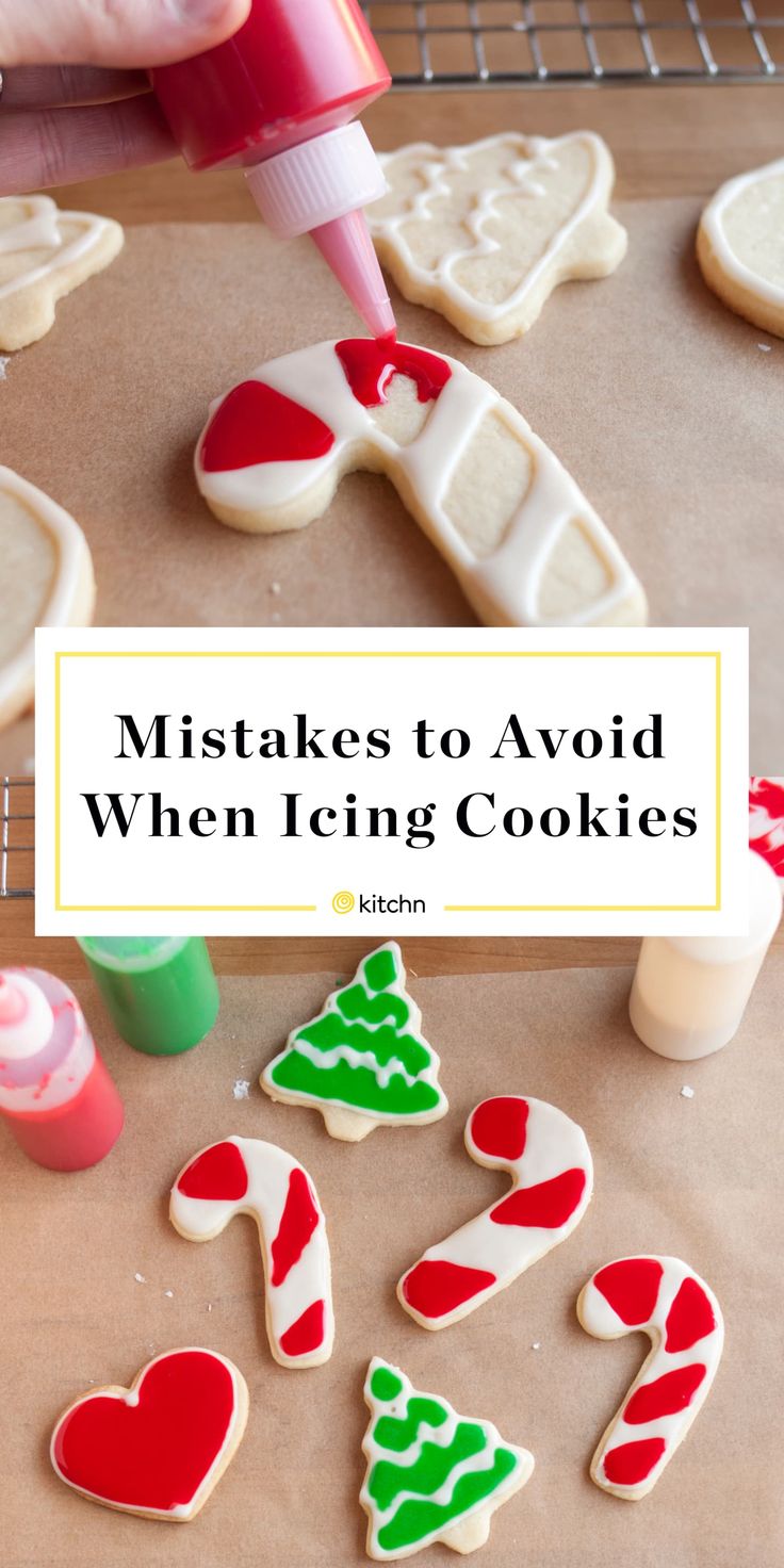 Festive Cookie Decorating with Colorful Icing for Holiday Treats.