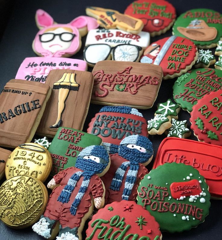 Playful Themed Cookies: Colorful, Nostalgic Designs Celebrating Pop Culture.