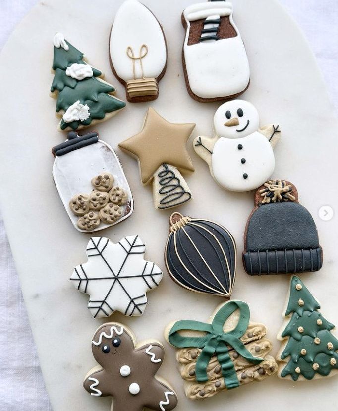 Whimsical Festive Cookie Designs: Holiday Charm in Every Bite