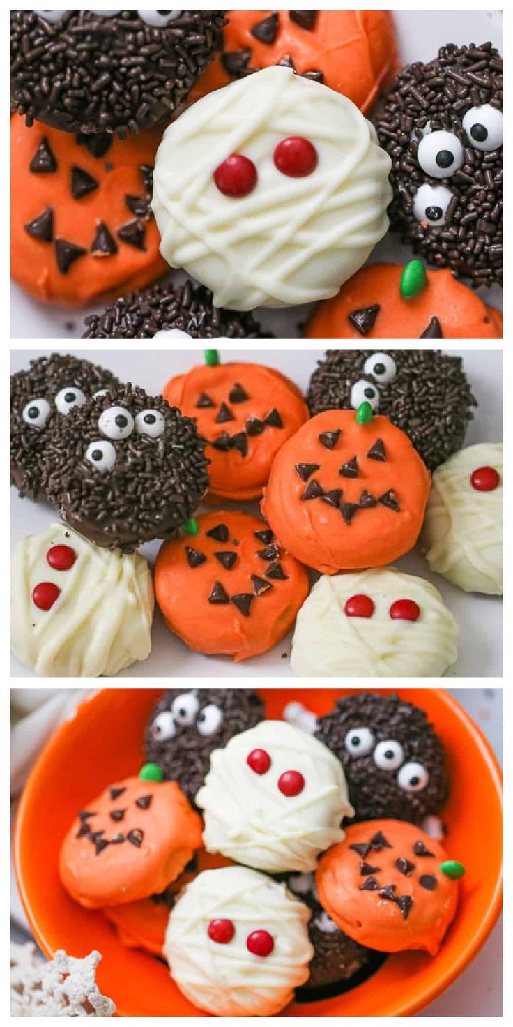 Delightful Halloween Cookies: Spooky Character Treats with Rich Flavors and Whimsical Designs.