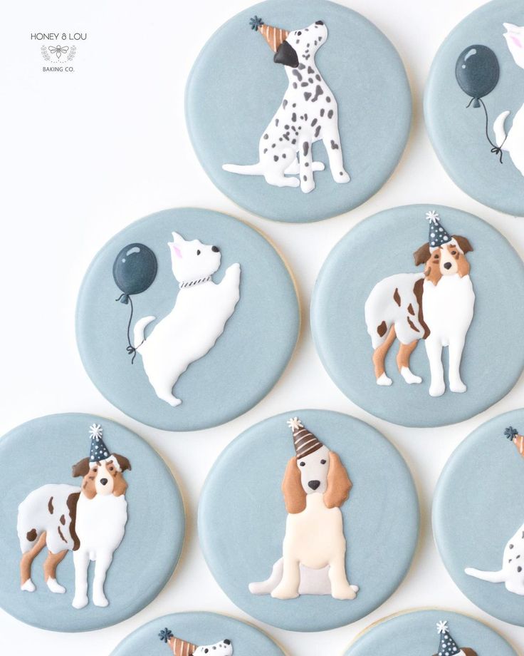 Whimsical Dog-Themed Cookies: Perfect Treats for Pet Celebrations