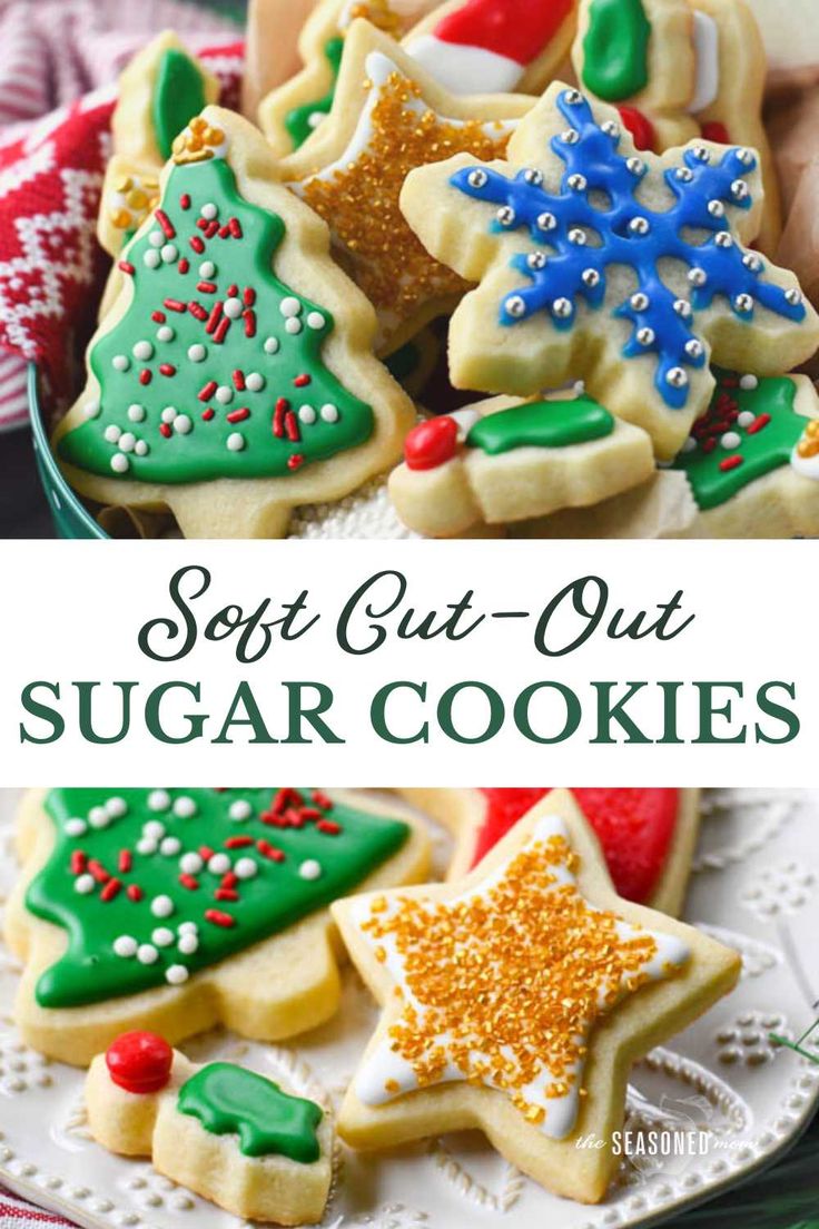 Festive Colorful Sugar Cookies: A Cheerful Treat for Celebrations