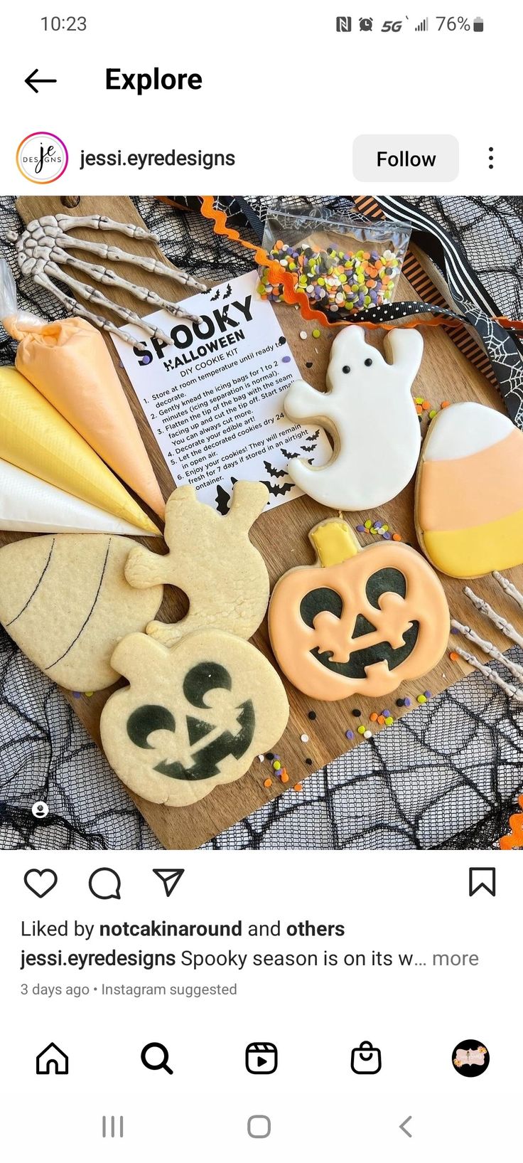 Whimsical Halloween Cookies Inspire Festive Celebrations and Nail Art Ideas