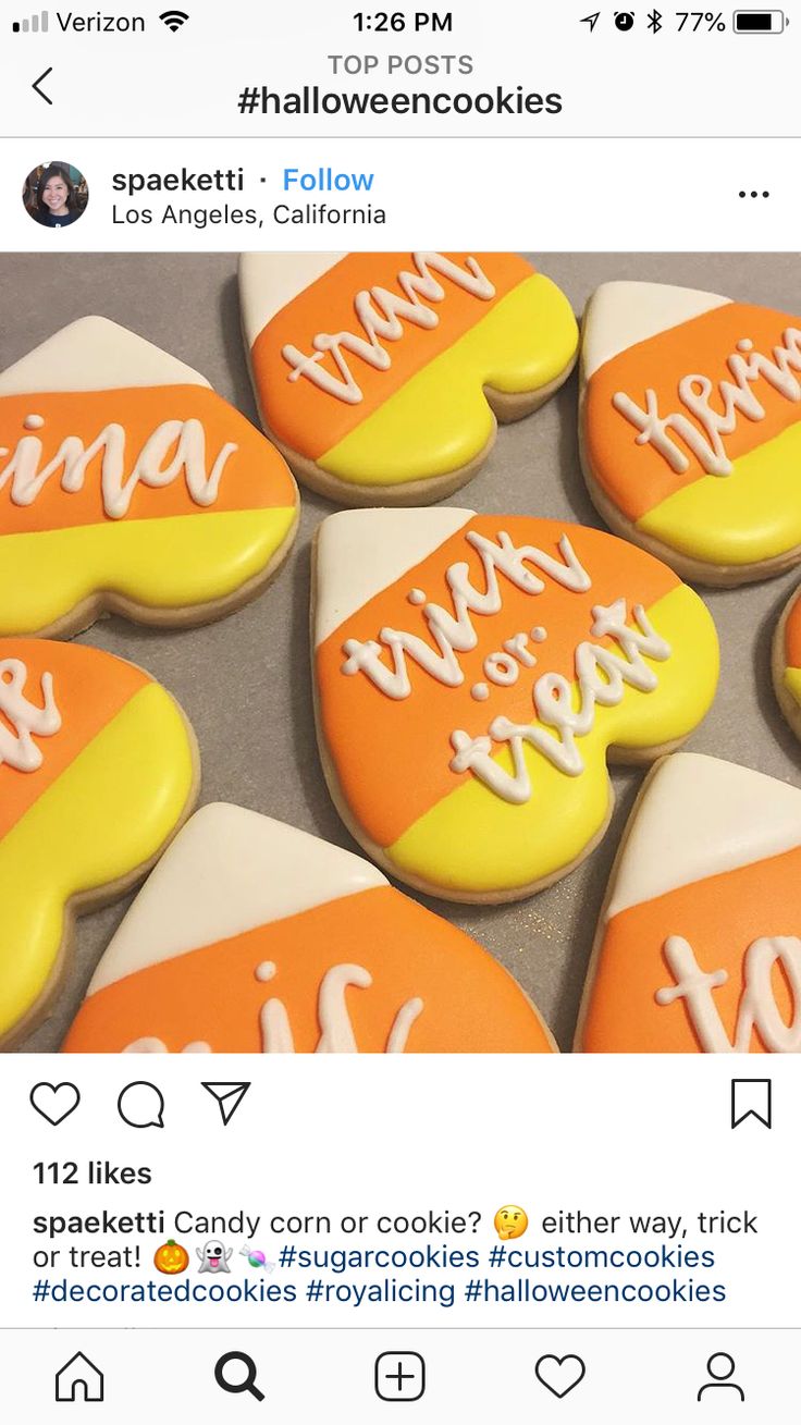 Festive Colorful Halloween Cookie Designs with Whimsical Touches