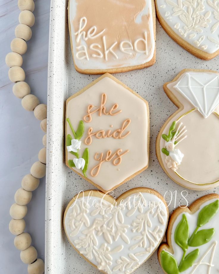 Charming Elegant Cookie Designs for Special Occasions