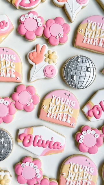 Whimsical Festive Cookie Designs with Playful Shapes and Colorful Accents