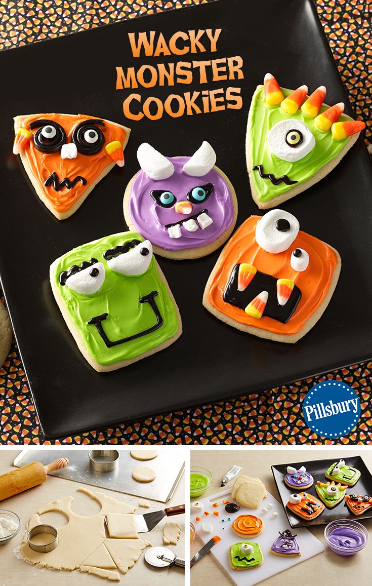 Whimsical Monster Cookies for Joyful Baking Fun