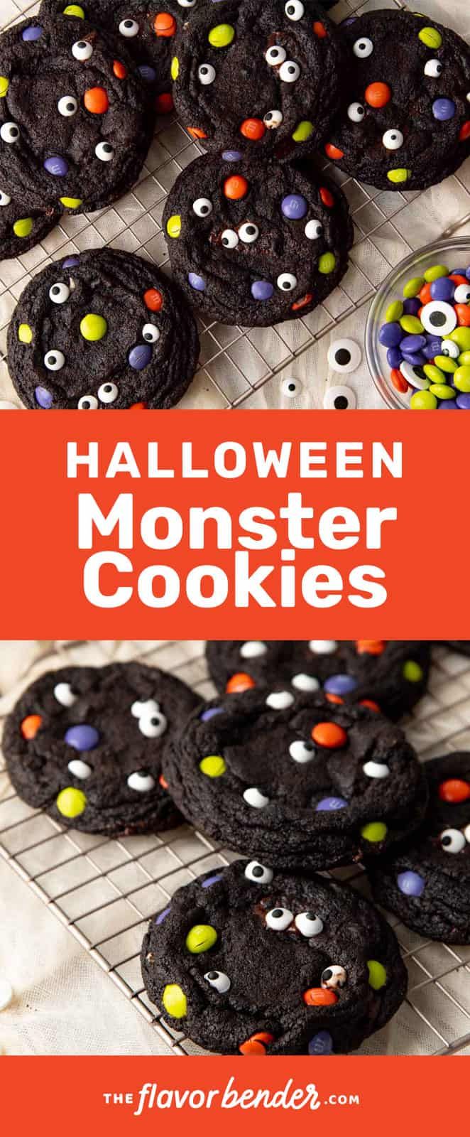 Whimsical Monster Cookies: Festive Treats for Halloween Delight