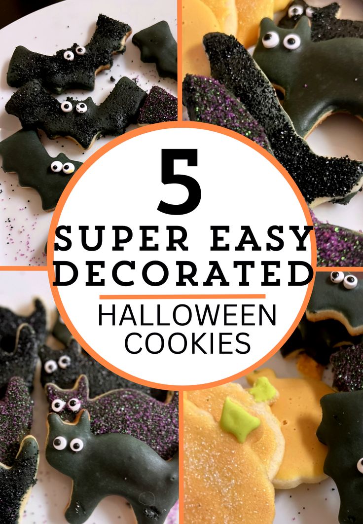 Whimsical Halloween Cookies: Colorful Designs and Festive Decorations for Delightful Celebrations