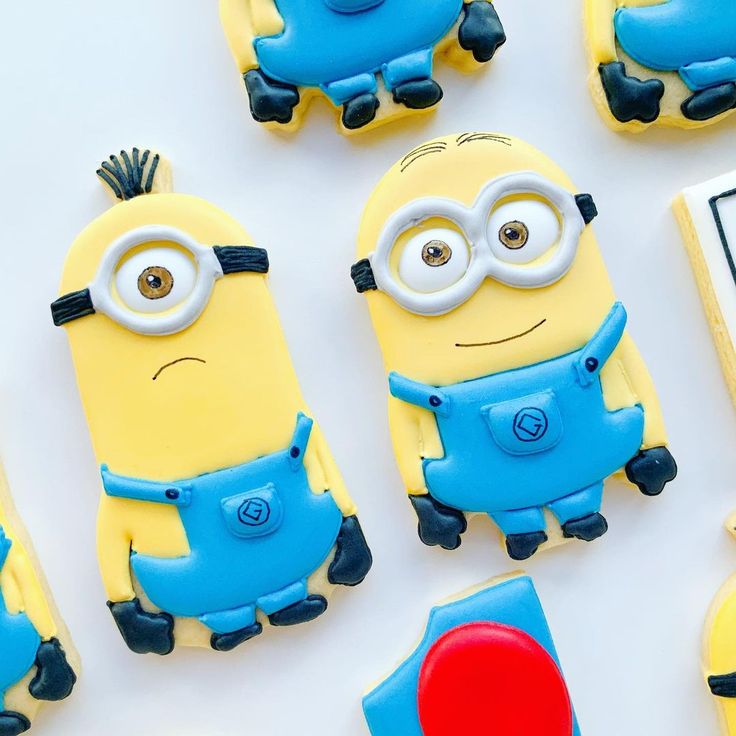 Whimsically Designed Cartoon Character Cookies Add Vibrant Fun to Any Dessert Table