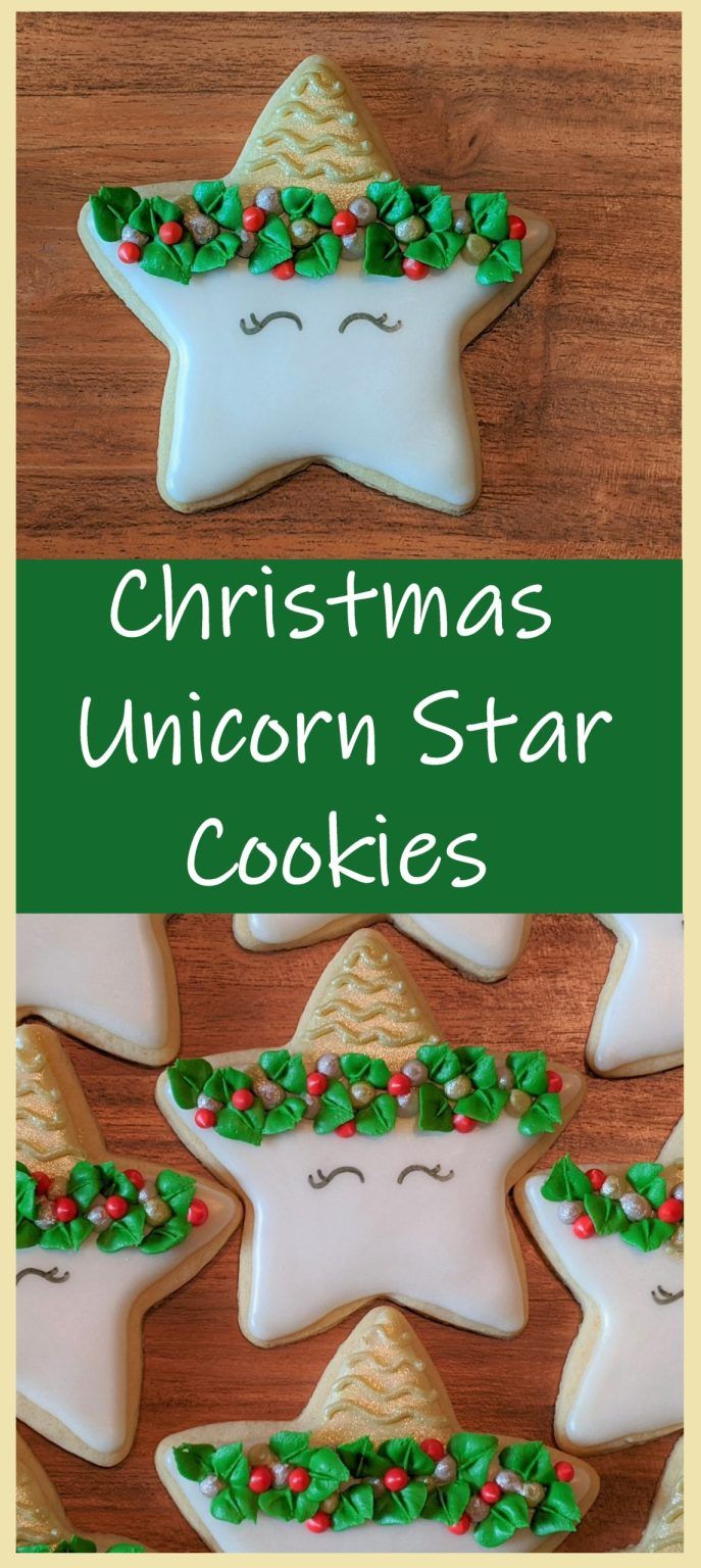 Whimsical star-shaped cookies with festive decorations celebrate the holiday spirit.