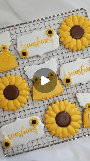 Vibrant Sunflower-Themed Cookies Perfect for Summer Celebrations