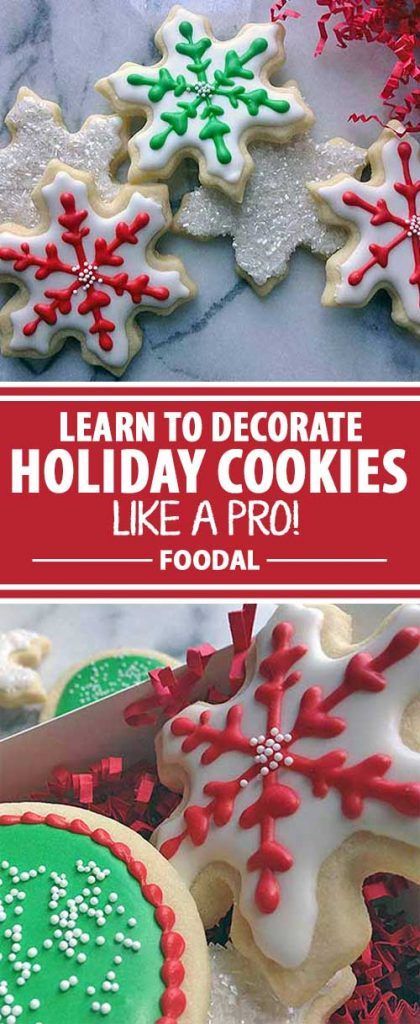 Intricately Designed Holiday Cookies with Vibrant Snowflake Decorations.