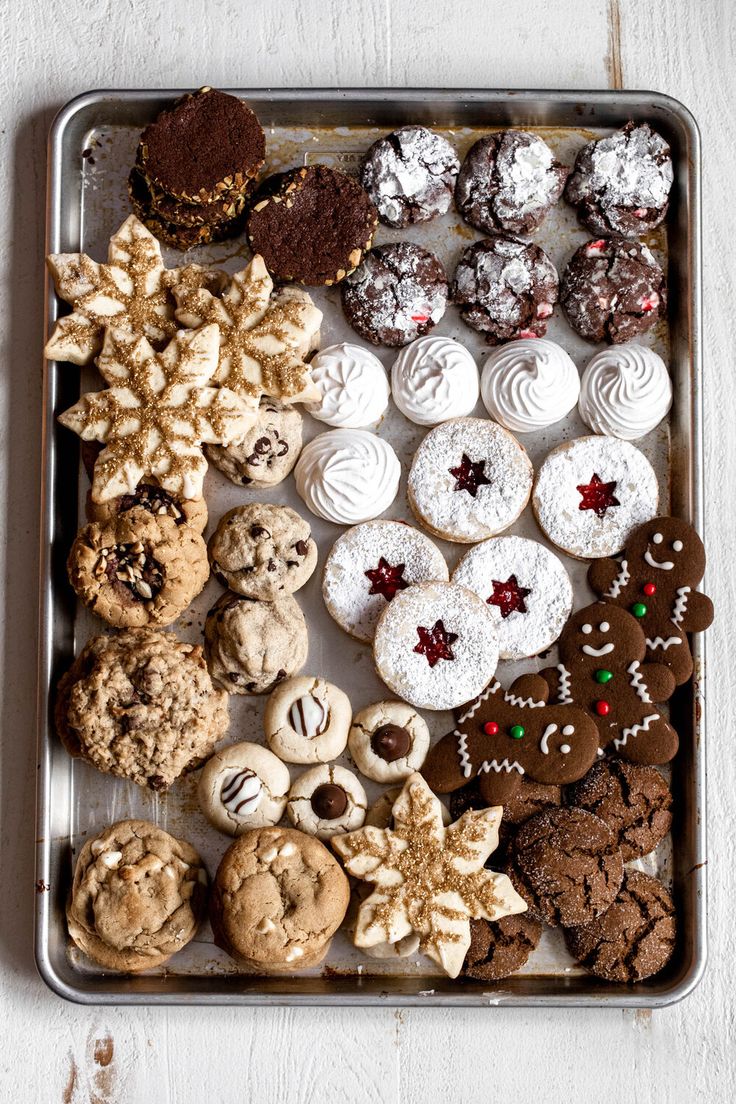 Festive Holiday Cookie Assortment: A Joyful Blend of Flavors and Textures.