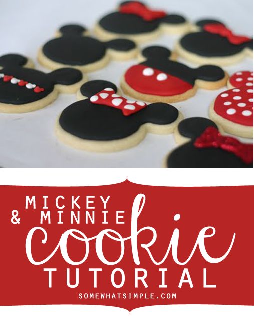 Charming Mickey and Minnie-Themed Cookies: Whimsical Designs for Every Celebration.