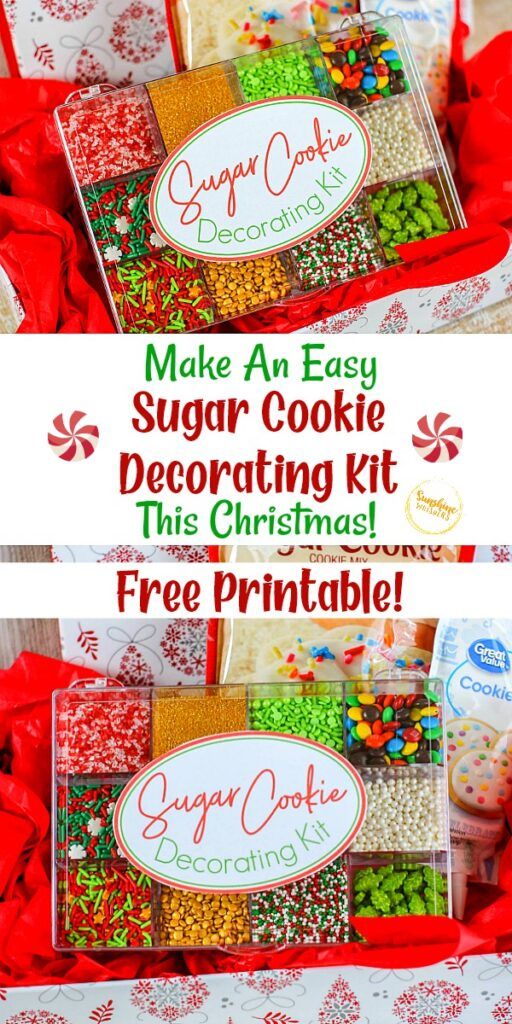 Vibrant Sugar Cookie Decorating Kit for Festive Holiday Baking.