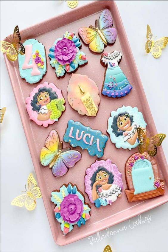 Whimsical Colorful Cookies for Festive Celebrations