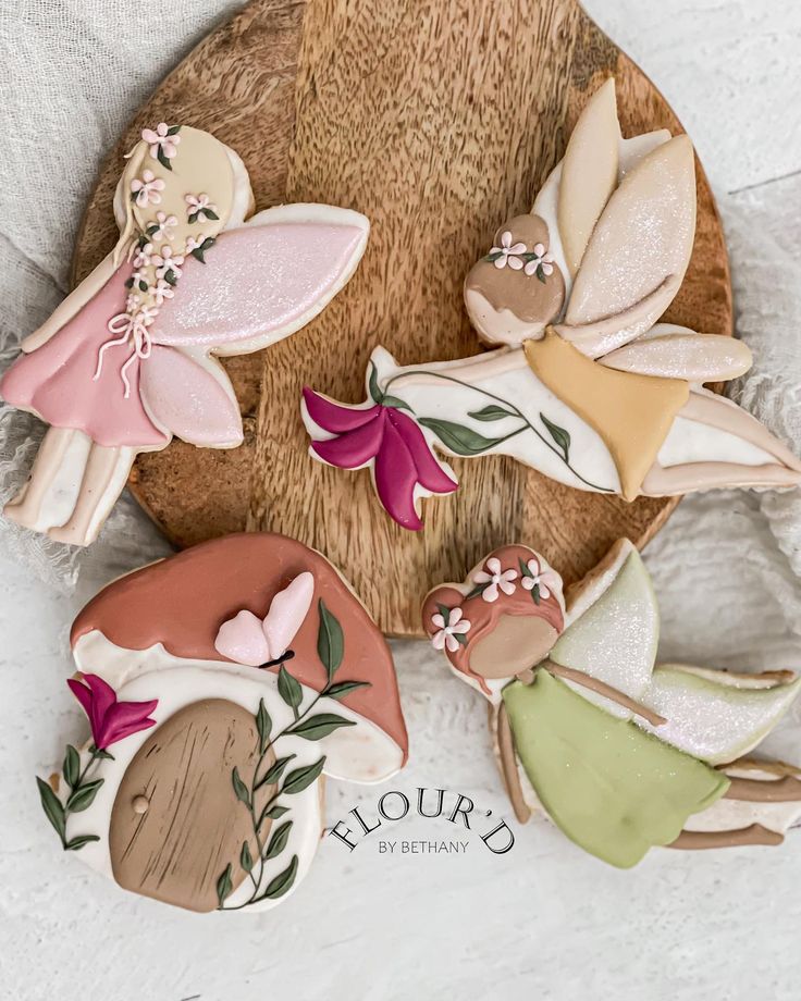 Enchanting Whimsical Fairy Cookies: Artful Delights for Themed Celebrations