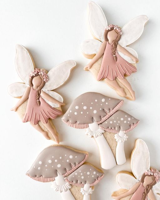 Enchanting Fairy and Mushroom Cookies: A Whimsical Delight for Celebrations