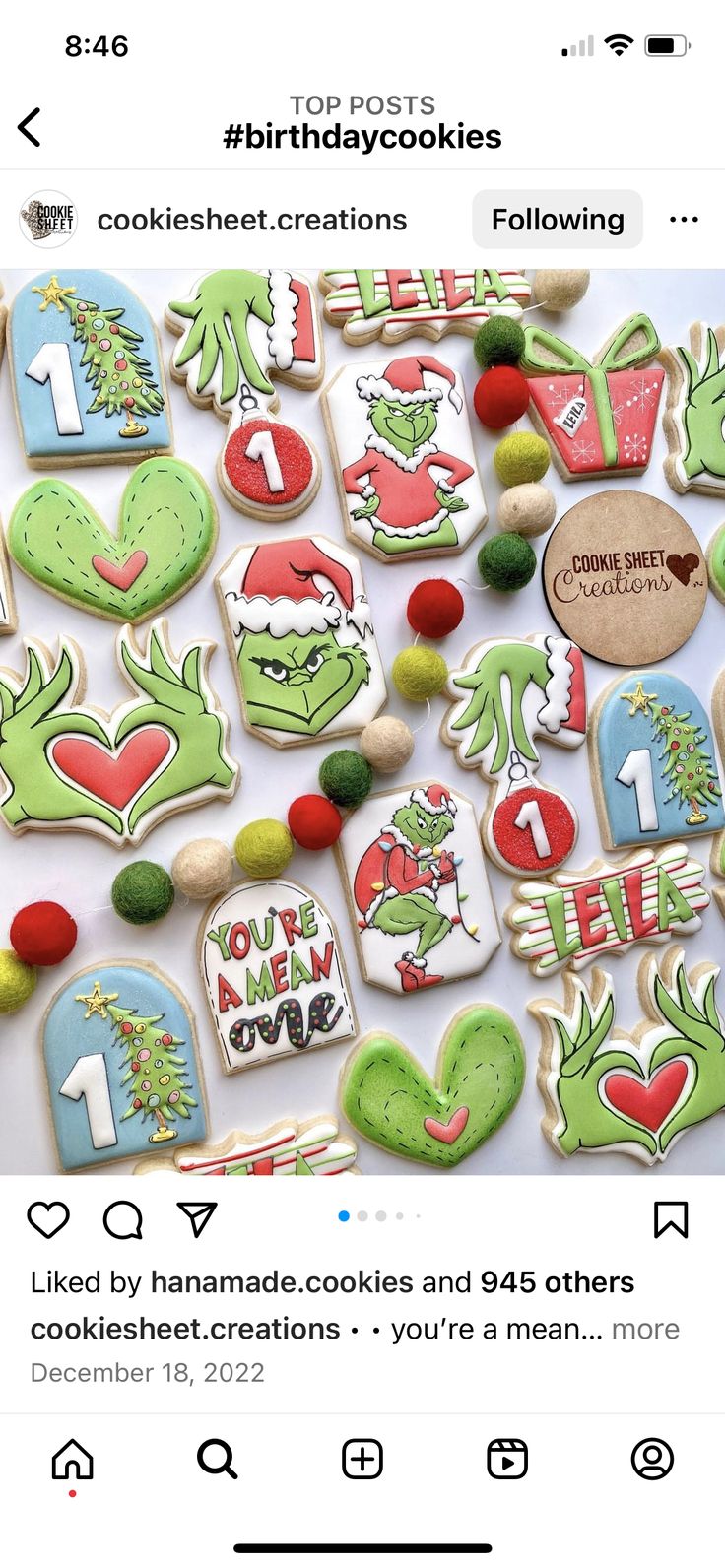 Whimsical Holiday-Themed Cookie Designs in Vibrant Colors for Festive Celebrations.