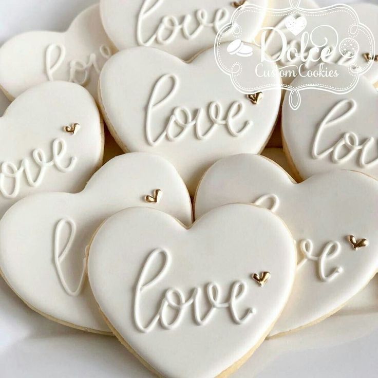 Elegant Heart-Shaped Cookies: Romantic Treats for Special Celebrations