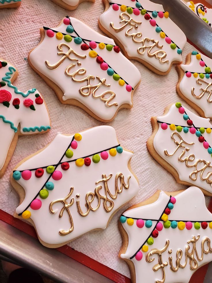 Festive Colorful Cookies: Edible Art with Vibrant Designs and Playful Shapes.