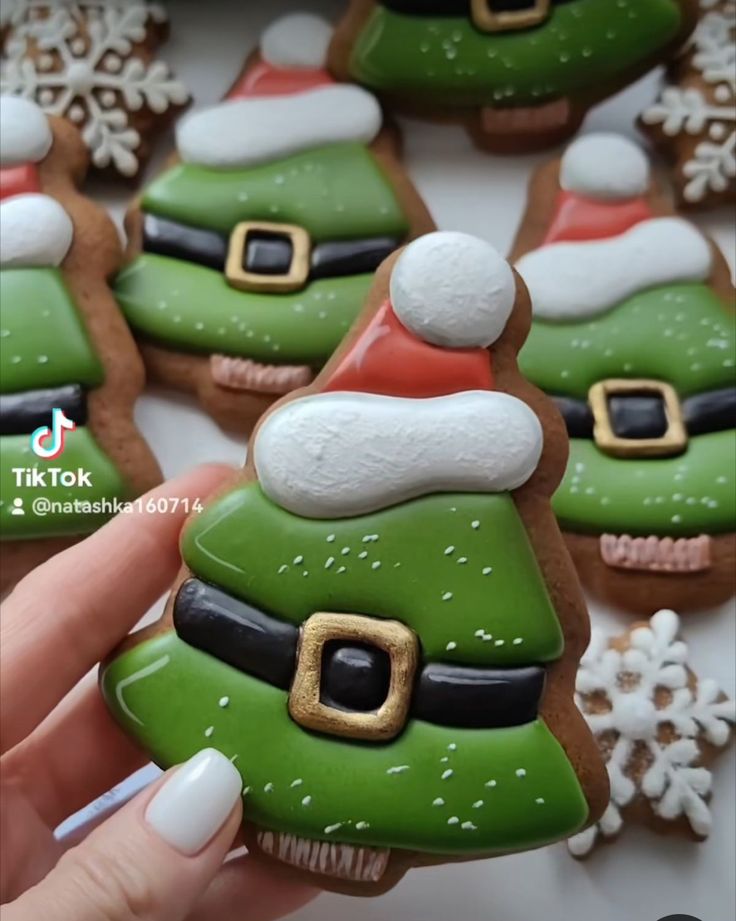 Sugar Cookie Ideas Decorated Christmas