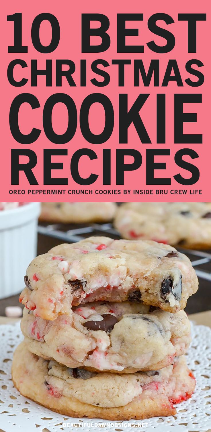 Festive Oreo Peppermint Crunch Cookies: Soft, Chewy Holiday Treats Perfect for Gatherings.