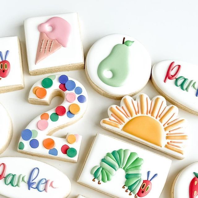 Whimsical Colorful Cookie Designs for Celebrations