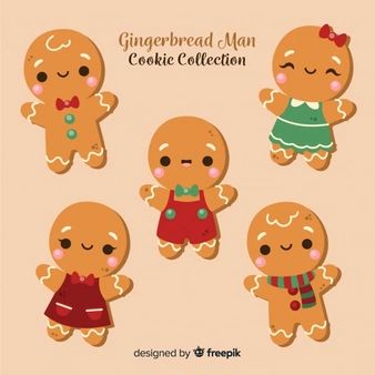 Whimsical Gingerbread Man Cookie Designs Inspire Festive Holiday Nail Art