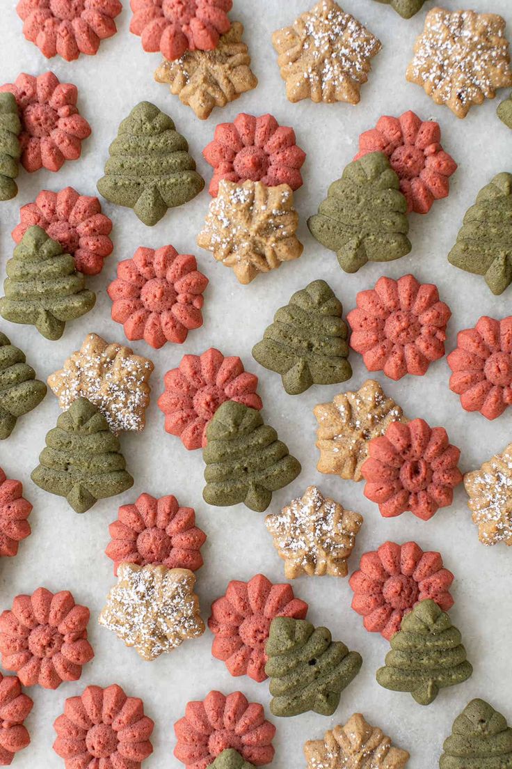 Festive Colorful Holiday Cookies Bring Cheerful Seasonal Spirit.